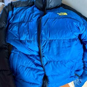 The North Face Royal Blue and Black Jacket